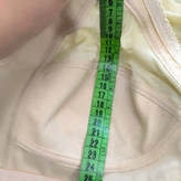 سوتین توری سایز 95.100رنگ کرم