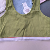 نیم تنه دخترانه نخی کبریتی سه لایه پایین کار کش اسپرت